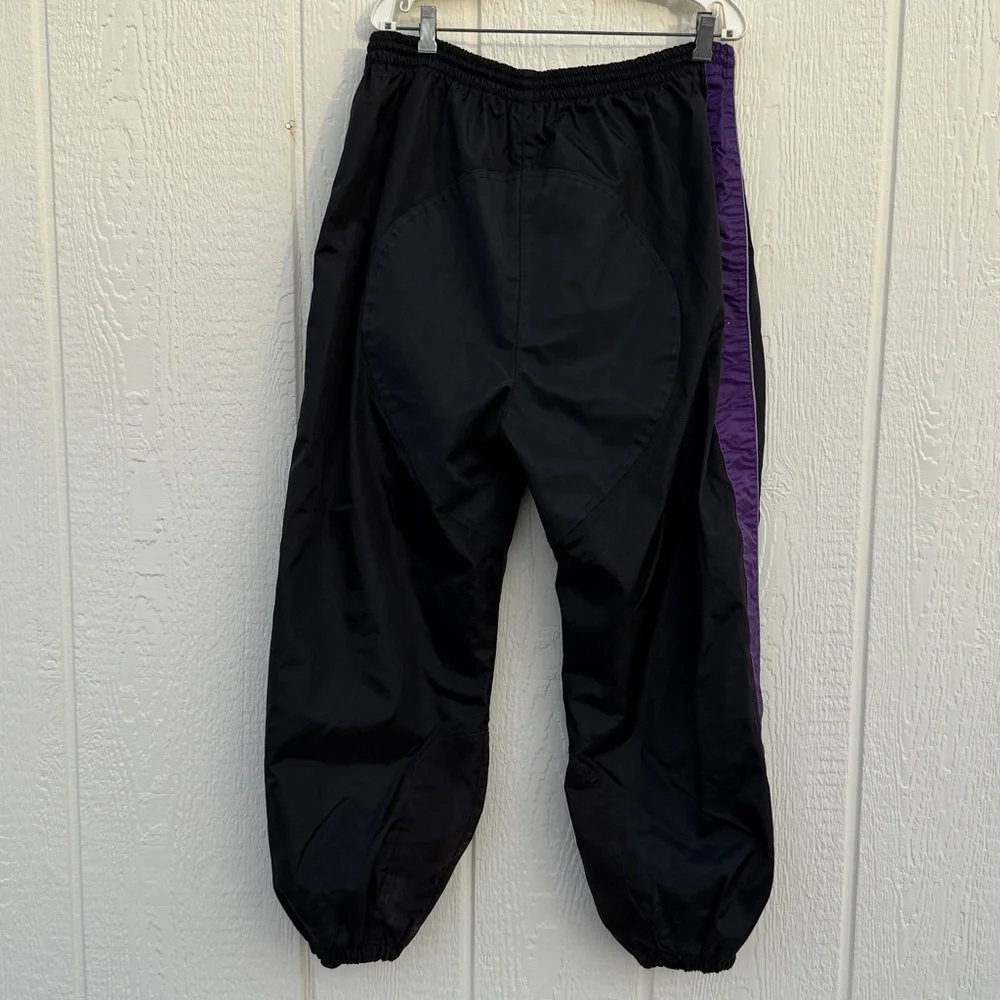 Xelement Mens Sz XL Advanced Motorcycle Gear Heat Protection Pants Black Purple